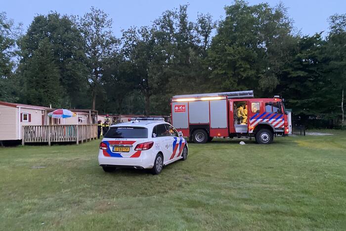 Brand op vakantiepark Prinsenmeer van Peter Gillis