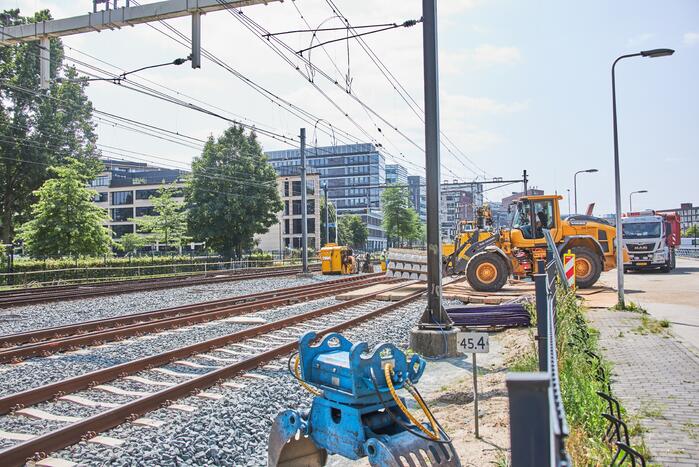 Werkzaamheden spoor NS-station Amersfoort Centraal van start gegaan