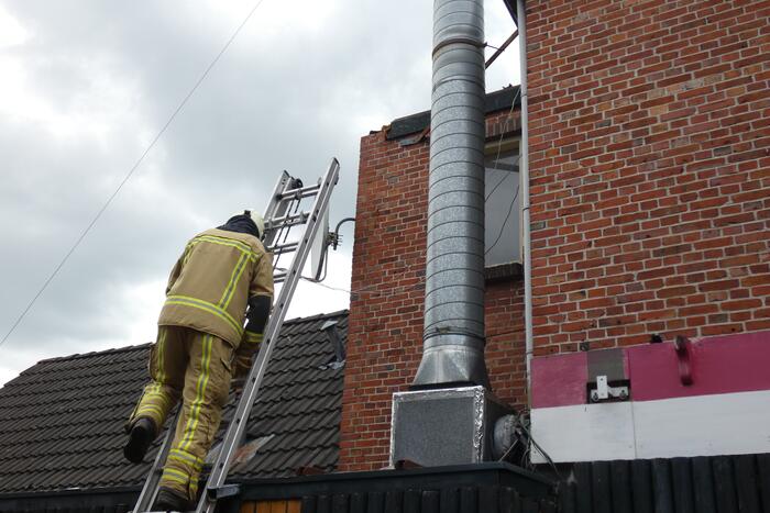 Kitten kiest het hazenpad bij reddingspoging