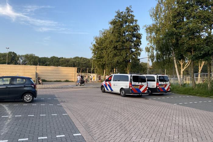 Traumahelikopter landt op voetbalveld Zwaluwen