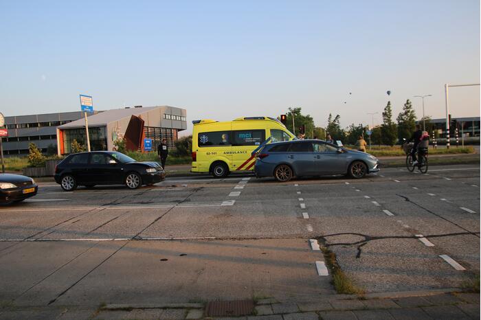 Schade bij kop-staart botsing