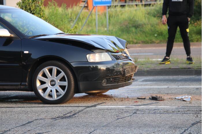 Schade bij kop-staart botsing