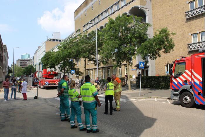 Oogziekenhuis ontruimd na zeer grote brand