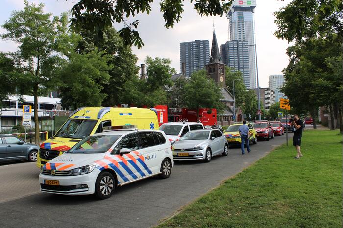 Oogziekenhuis ontruimd na zeer grote brand