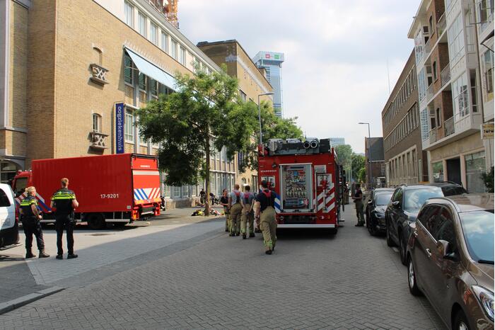 Oogziekenhuis ontruimd na zeer grote brand