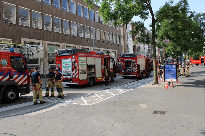 Oogziekenhuis ontruimd na zeer grote brand