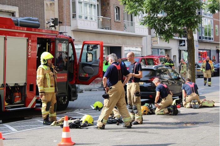Oogziekenhuis ontruimd na zeer grote brand