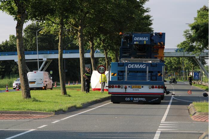 Motorrijder komt om het leven bij verkeersongeval