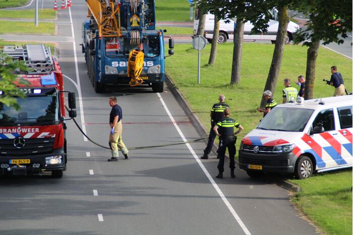 Motorrijder komt om het leven bij verkeersongeval