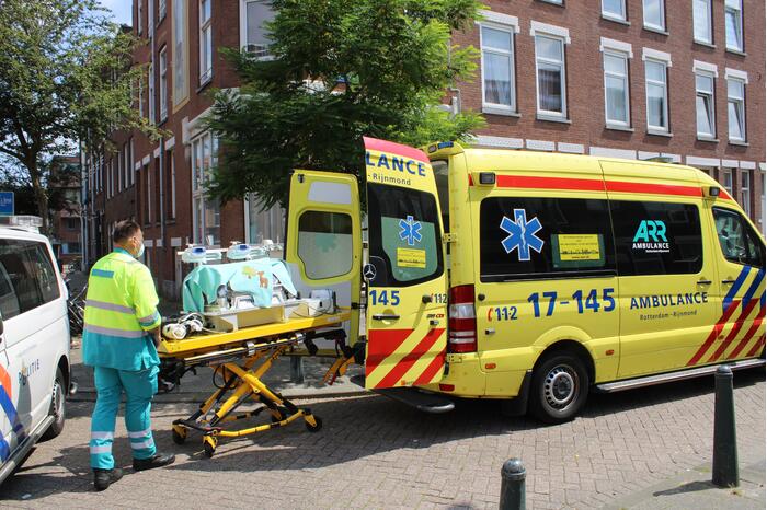 Traumahelikopter landt voor incident met baby