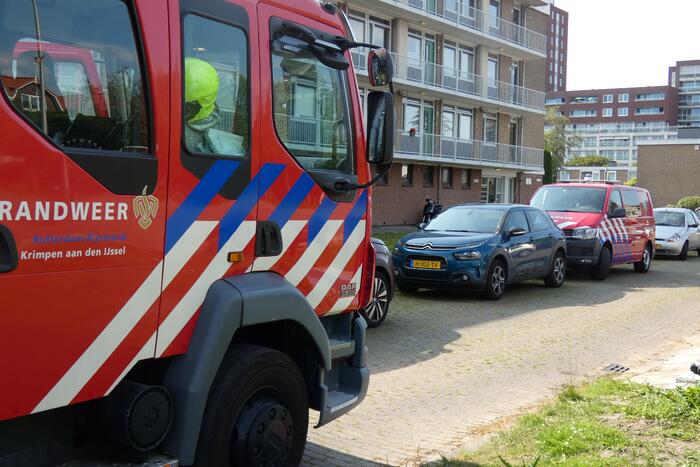 Brandweer doet onderzoek naar gaslucht
