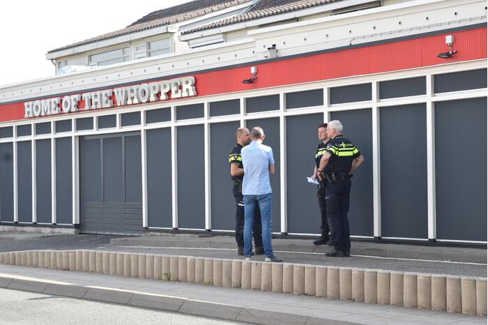 Gewapende overval Burger King langs De Lucht West