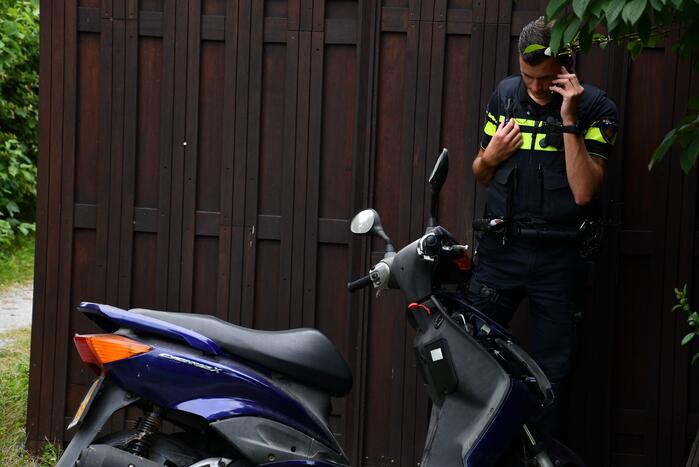 Gestolen brommer aangetroffen