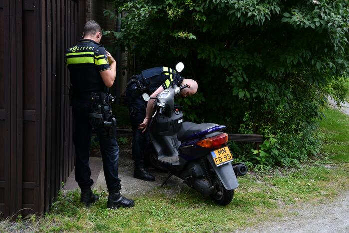 Gestolen brommer aangetroffen