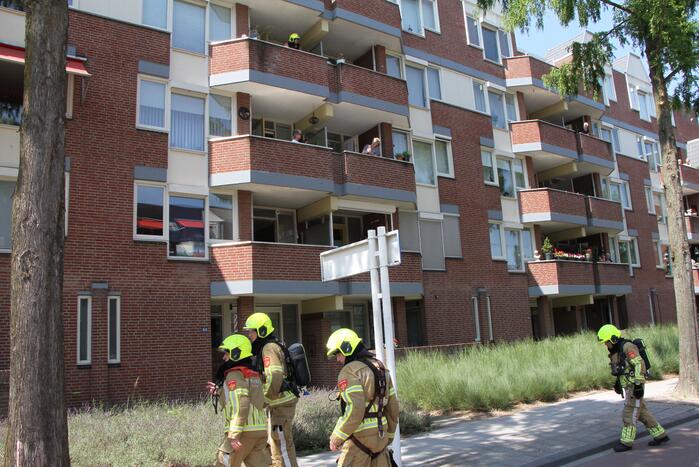 Brand in appartement