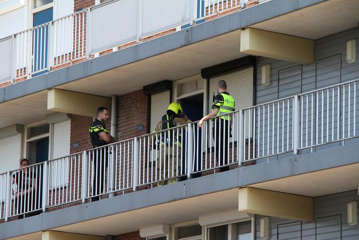 Brand in appartement