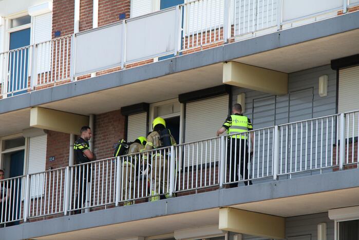 Brand in appartement