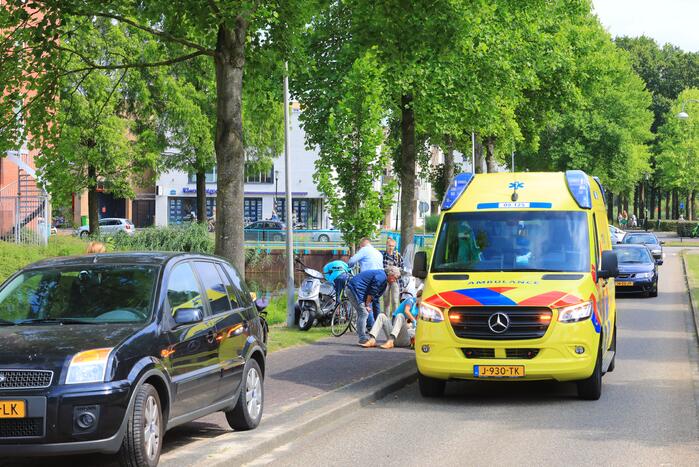 Fietser gewond bij botsing met andere fietser