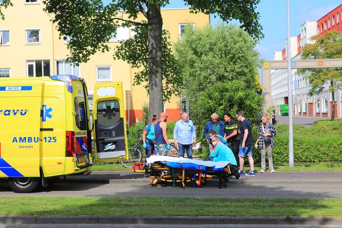 Fietser gewond bij botsing met andere fietser