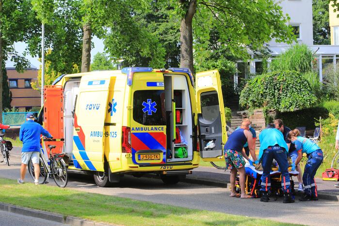 Fietser gewond bij botsing met andere fietser