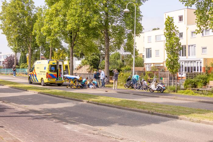 Fietser gewond bij botsing met andere fietser