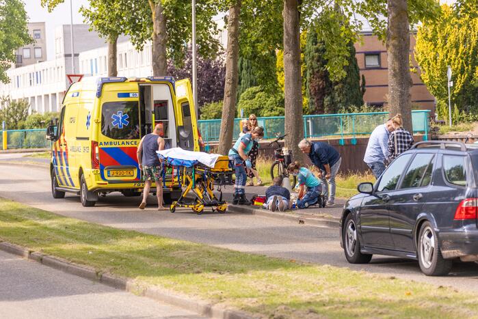 Fietser gewond bij botsing met andere fietser