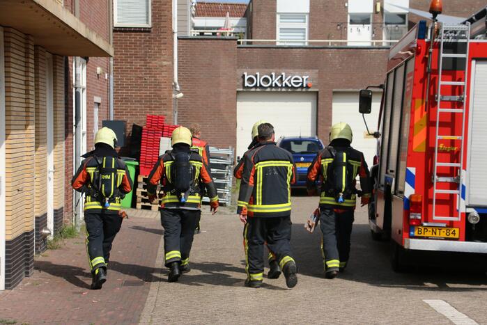 Appartementencomplex ontruimd na dreiging door bewoner