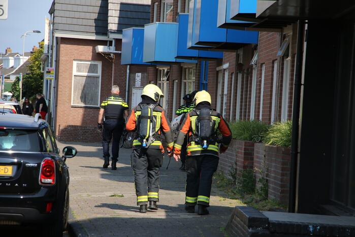 Appartementencomplex ontruimd na dreiging door bewoner