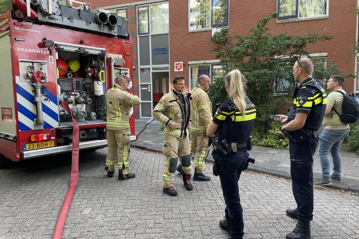 Pan met olie zorgt voor brand in keuken