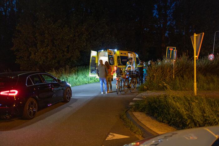 Brommerrijder belandt in sloot