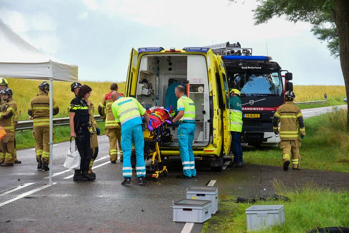 Meerdere gewonden bij zwaar verkeersongeval