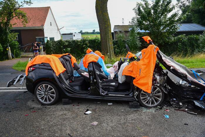 Meerdere gewonden bij zwaar verkeersongeval