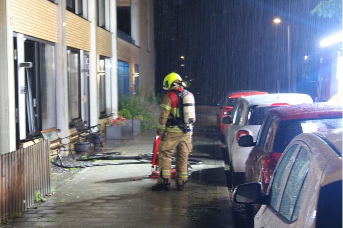 Woningen ontruimd door brand