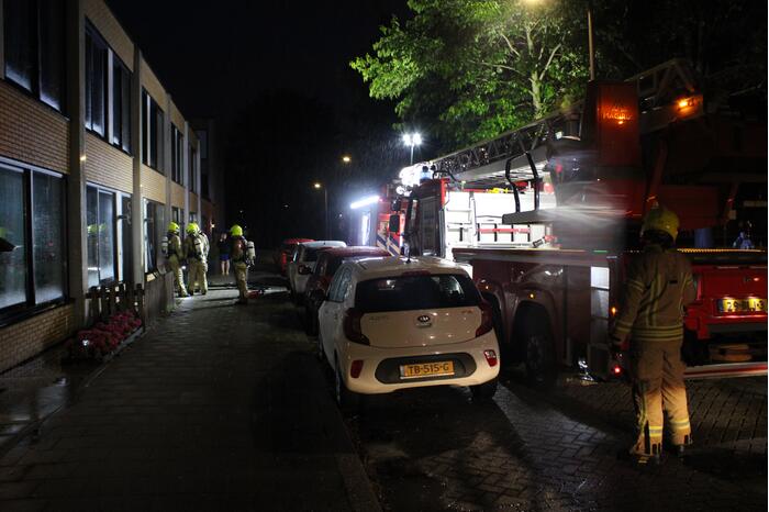 Woningen ontruimd door brand