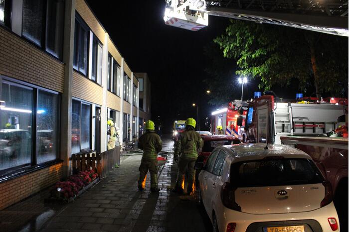 Woningen ontruimd door brand