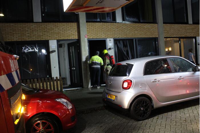 Woningen ontruimd door brand