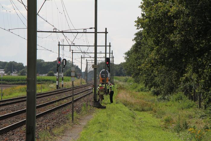 Geen treinverkeer door dodelijke aanrijding