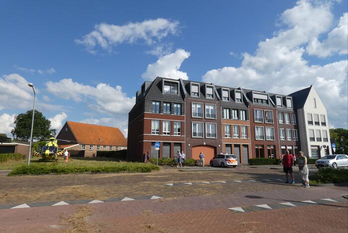 Veel bekijks bij inzet traumahelikopter