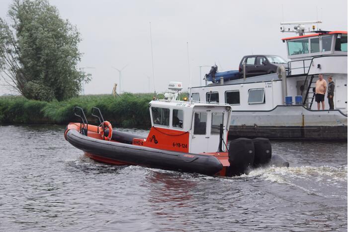 Grote zoekactie naar mogelijk persoon te water Jachthaven 't Raboes