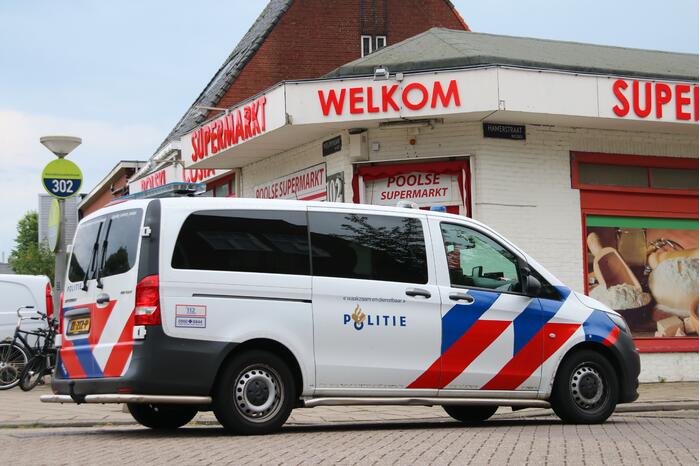 Overval op Poolse supermarkt