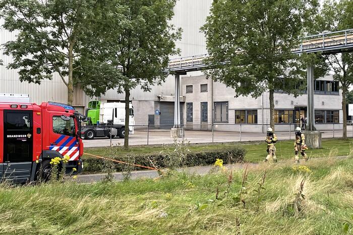 Gas vrijgekomen tijdens wassen van graan op schip
