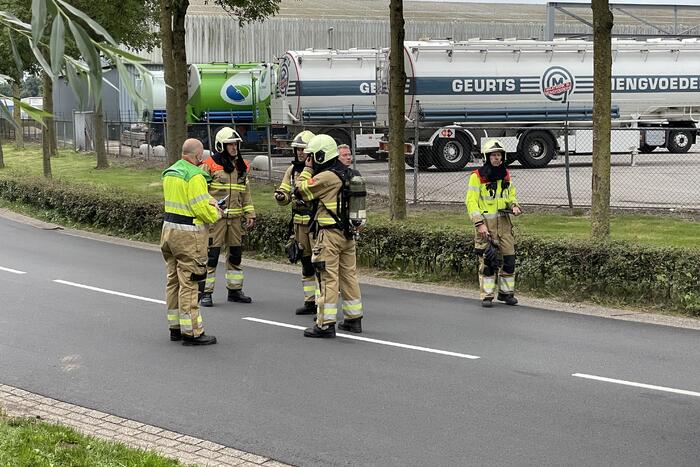 Gas vrijgekomen tijdens wassen van graan op schip