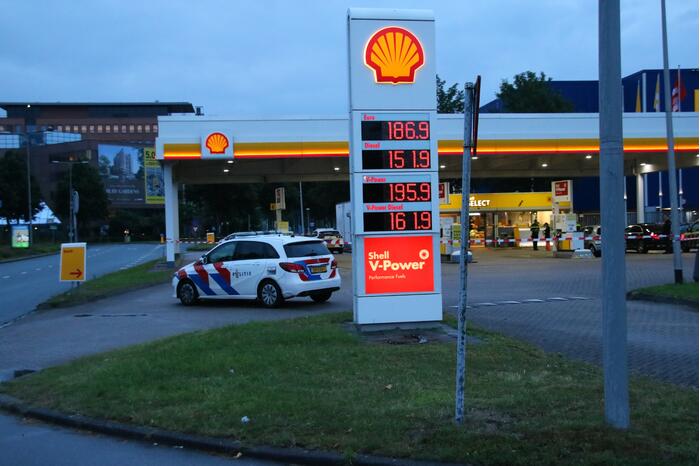 Overval op Shell-tankstation