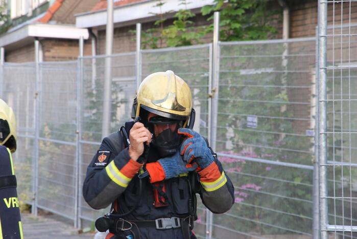 Schade aan leegstaande woning door brand