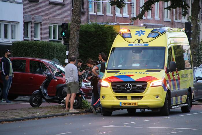 Verkeer richting stad tijdelijk afgesloten door ongeval