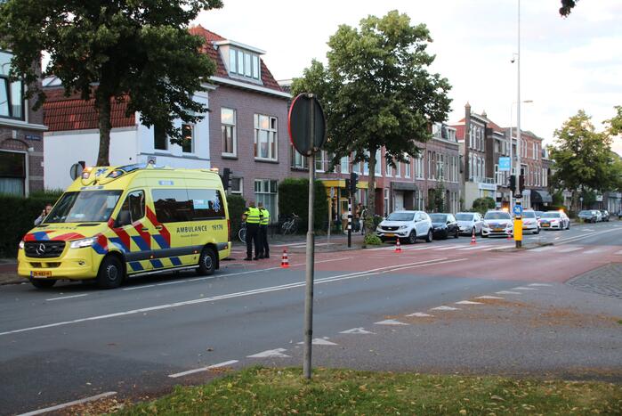 Verkeer richting stad tijdelijk afgesloten door ongeval