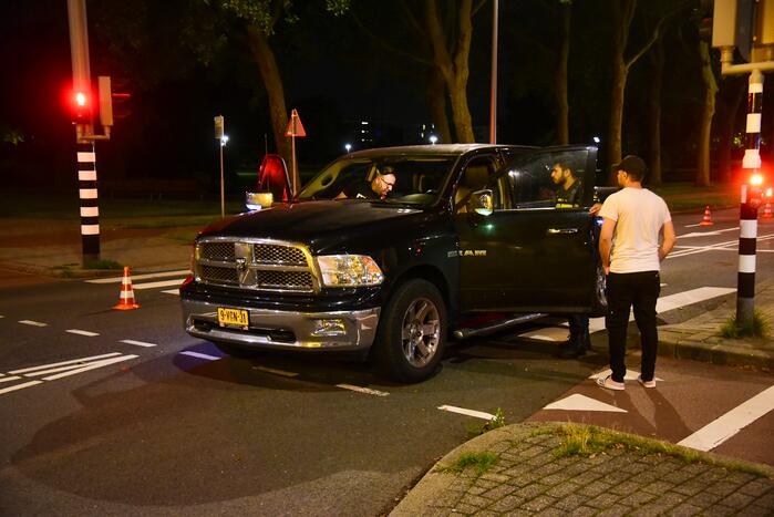Fietser zwaargewond bij aanrijding