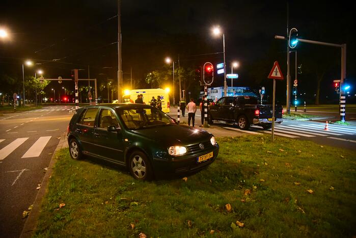 Fietser zwaargewond bij aanrijding