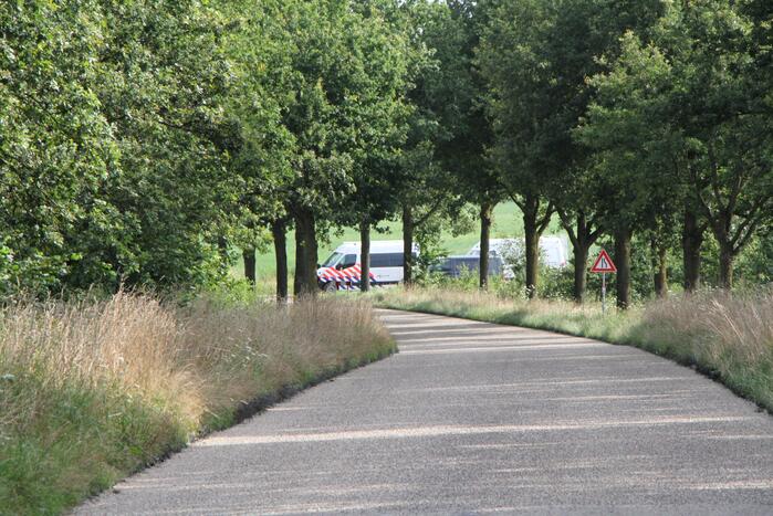 Politie doet inval in loods