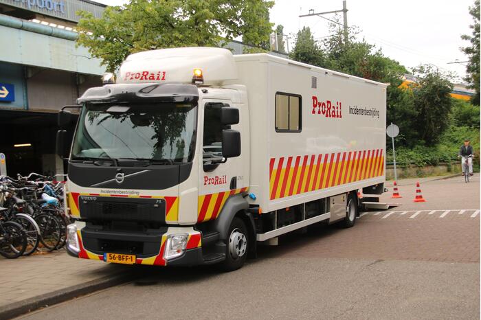 Geen treinverkeer door aanrijding met persoon